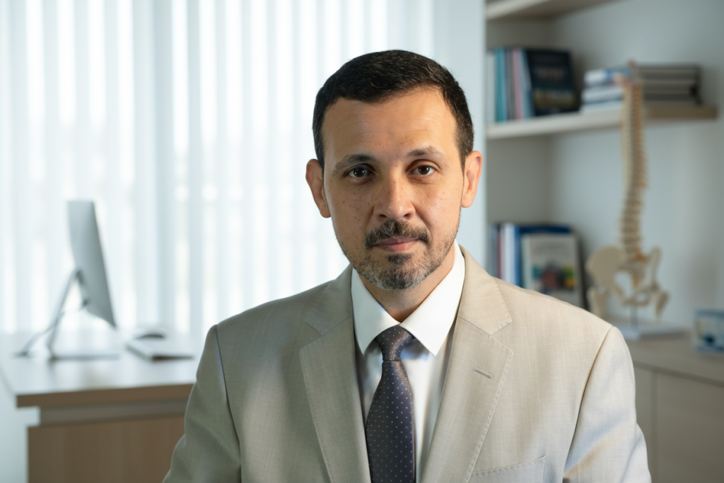 Dr. Eisa El Hag Omer, experienced orthopedic surgeon providing specialized care